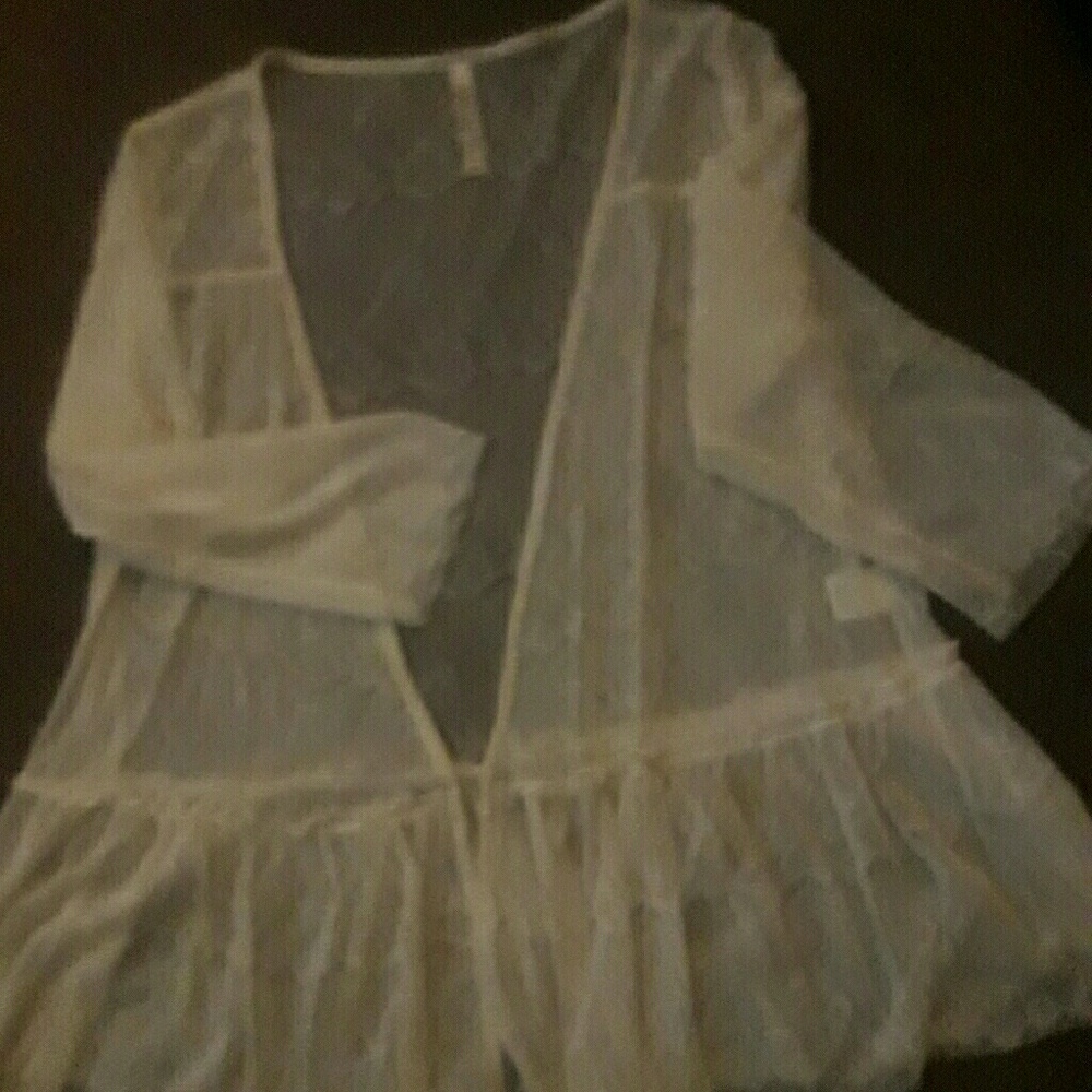 Absolutely sheer top